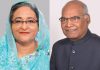 ভারতের ১৪তম রাষ্ট্রপতিকে প্রধানমন্ত্রীর অভিনন্দন