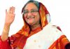 কক্সবাজার থেকে উখিয়ার পথে প্রধানমন্ত্রী