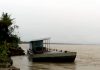 পদ্মার ভাঙনে পন্টুন ছিঁড়ে ডুবল ৩ লঞ্চ