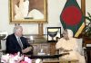 যুক্তরাষ্ট্র মিয়ানমারের ওপর চাপ অব্যাহত রাখবে: প্রধানমন্ত্রীকে শ্যানন