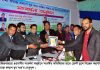 বিশ্বনাথে ৪ প্রবাসীকে অগ্রগামী সমাজ কল্যাণ যুব সংঘ সংবর্ধনা