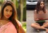 ‘নগ্ন প্রতিবাদের’ পর ভারতীয় অভিনেত্রী গ্রেফতার