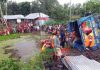 সিরাজগঞ্জে ট্রাক-কাভার্ড ভ্যান মুখোমুখি সংঘর্ষে নিহত ৩