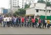 রাজধানীতে ছাত্রদল ও যুবদলের বিক্ষোভ