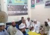 দিরাইয়ে মরহুম আব্দুস শহীদ চৌধুরী’র প্রথম মৃত্যু বার্ষিকী উপলক্ষে আলোচনা ও দোয়া মাহফিল অনুষ্ঠিত