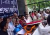 শহীদ মিনারে সুবীর নন্দীকে শেষ শ্রদ্ধা