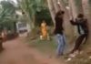 প্রেমের কারণে গাছে বেঁধে পিটুনি, পান করানো হলো প্রস্রাব!