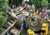 রডবোঝাই ট্রাকে বাড়ি ফেরার পথে গাইবান্ধায় প্রাণ গেল ১৩ জনের