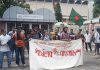 শাহবাগে দ্বিতীয় দিনের মতো ধর্ষণবিরোধী আন্দোলন চলছে