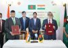 ভারতের সঙ্গে সাতটি সমঝোতা স্মারক স্বাক্ষরিত