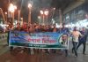 জিয়াউর রহমানের খেতাব বাতিলের প্রতিবাদে রাজধানীতে ছাত্রদলের বিক্ষোভ