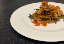 Prawns and Vegetables stir fry