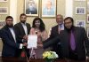 লন্ডনস্থ হাইকমিশনে জকিগঞ্জ ওয়েলফেয়ার এসোসিয়েশন ইউকে‘র স্মারক লিপি পেশ