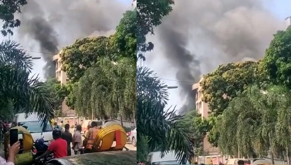 গুলশানে আবাসিক ভবনে আগুন: মা-ছেলে আইসিইউতে গুলশানে আবাসিক ভবনে আগুন: মা-ছেলে আইসিইউতে