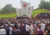 মুহিতের কফিনে সিলেটবাসীর শেষ শ্রদ্ধা