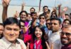 প্রধানমন্ত্রীর পরিবারের পর ছাত্রলীগের পদ্মা সেতুতে সেলফি