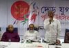 সড়কে জলাবদ্ধতা সরকারের মেগা উন্নয়নের ফল: ফখরুল