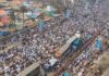 তুরাগতীরে লাখো মুসল্লির জুমা আদায়