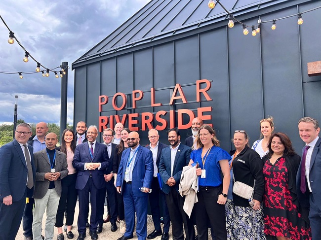 Poplar Riverside Developmen visited by Mayor5