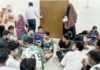 ৯ দাবিতে ঢাকা সেন্ট্রাল ইউনিভার্সিটি প্রশাসকের কার্যালয় অবরুদ্ধ করেছেন শিক্ষার্থীরা